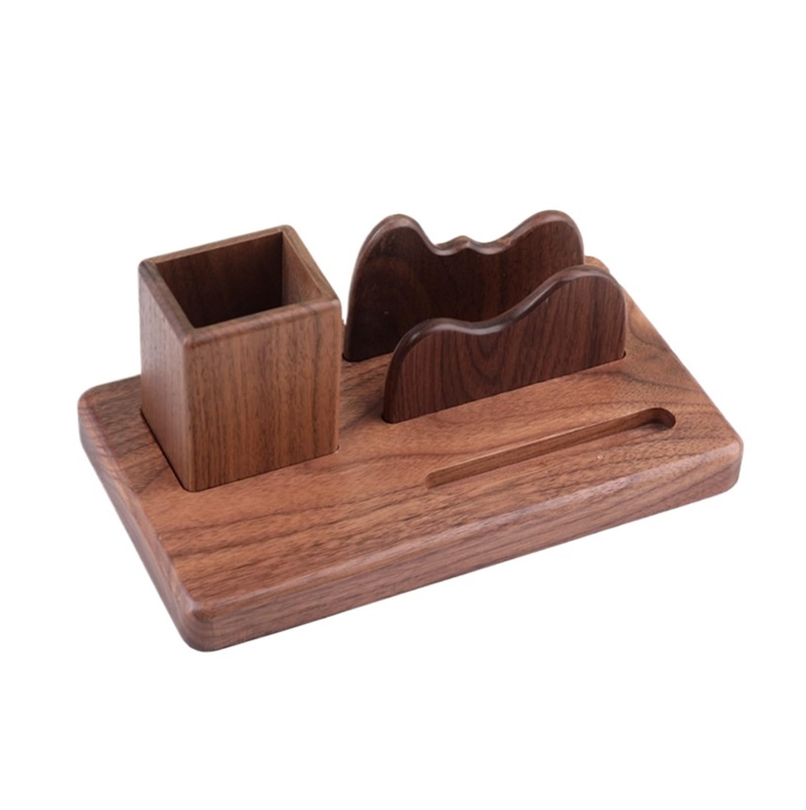 Mhbdfsxz Bruin Card Holder Event Conference Vintage Business Card Holder Wooden Open Display Stand For Desktop Office Office Exhibition Home
