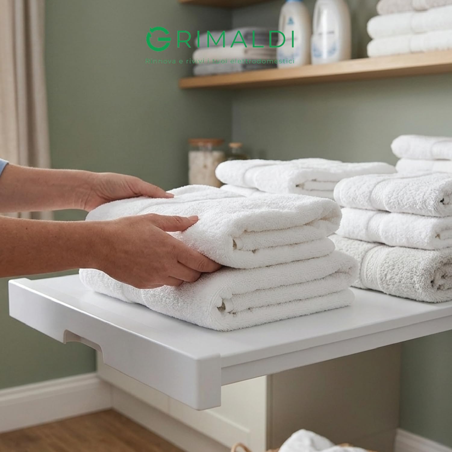 G GRIMALDI Kit Impilaggio Compatibile con Haier HASTKU10