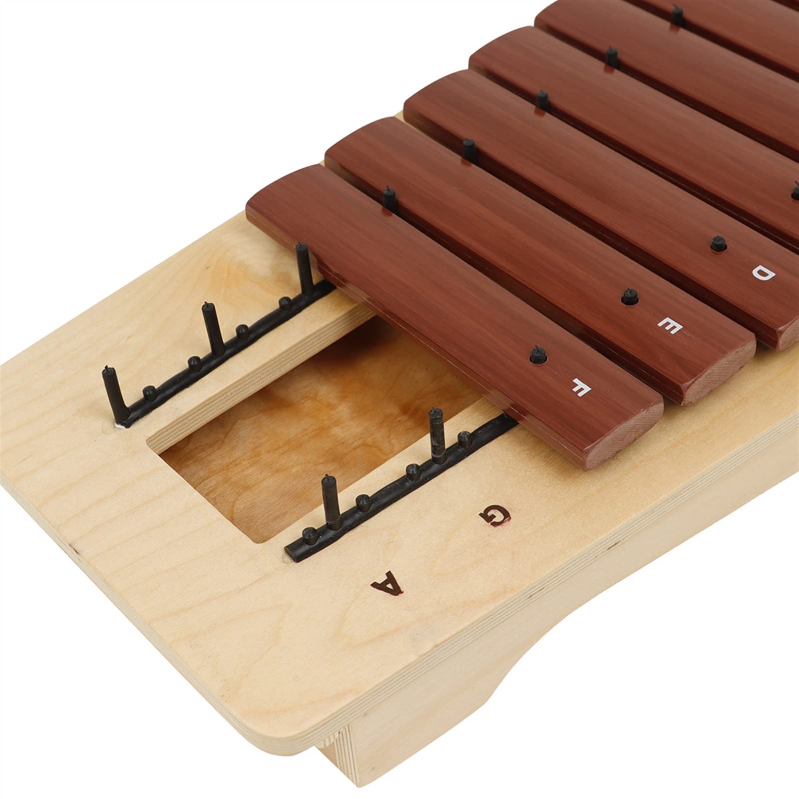 Perkussion Hohes 13-Ton-Xylophon Aus Kiefernholz, Professionell Spielender Abnehmbarer Klangblock, Tragbares Handklopfklavier Klangplatten
