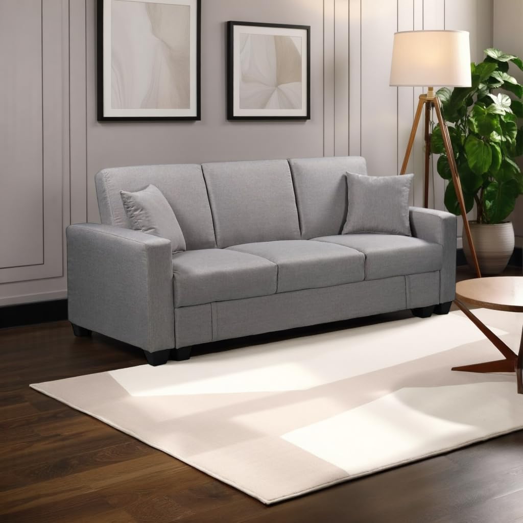 Sofá Cama Keyla Multifuncional 210 cm con Arcón de Almacenamiento - Convertible y Espacioso