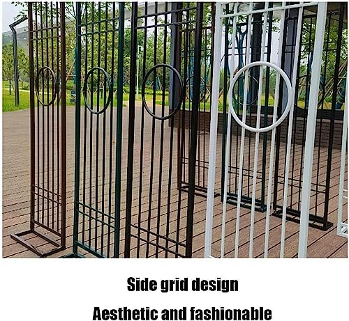 Support d'arche en métal robuste ELzEy grand format 340x230cm pour jardin