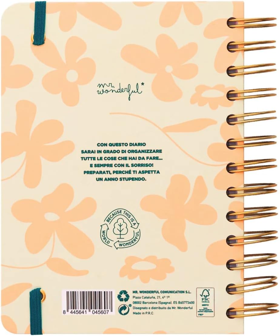 Mr.Wonderful 2024-25 Daily Small Office School Diary - Every day brings you closer to the next milestone