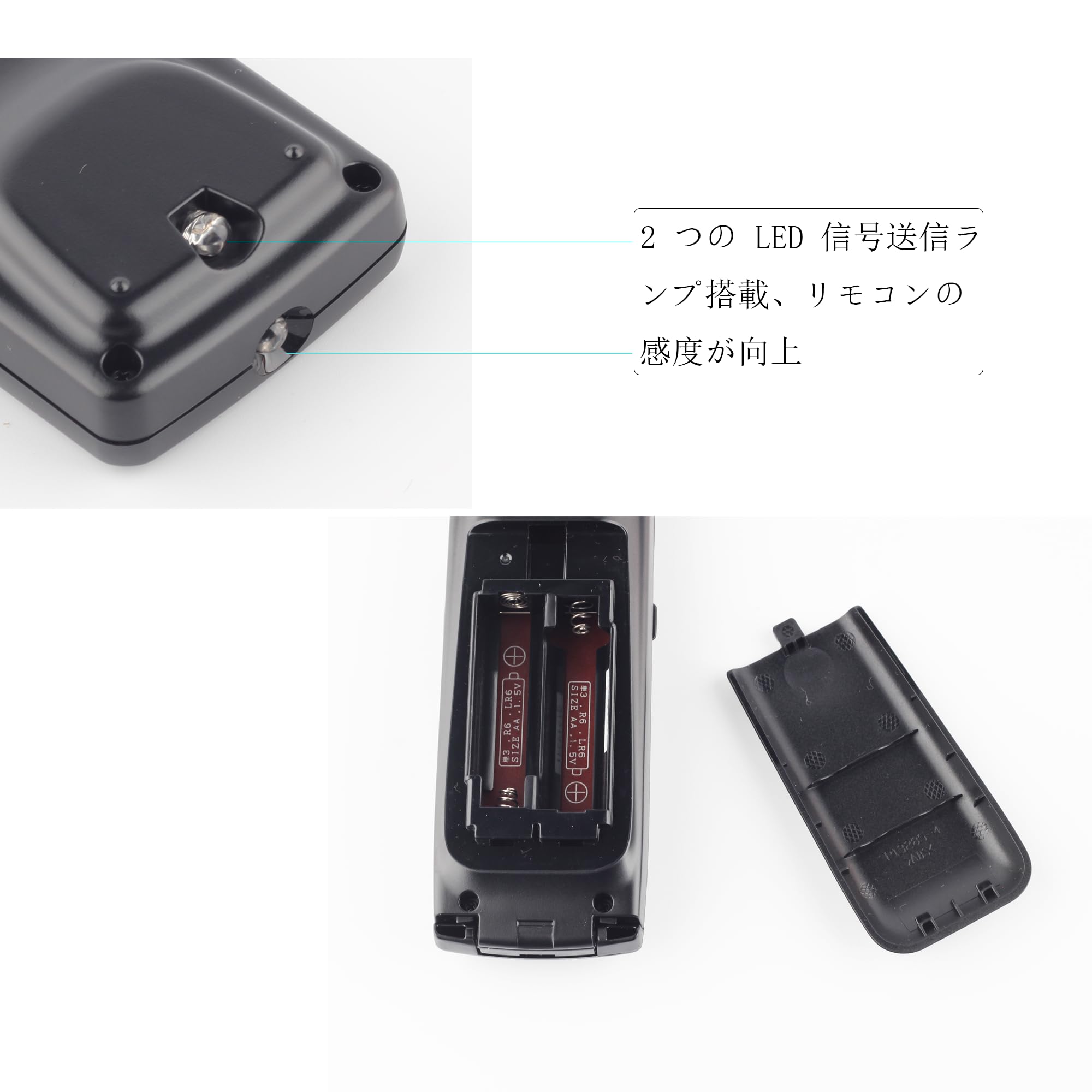 Amazon | リモコンGB185PA（46380270）適用されますシャープAQUOS BD