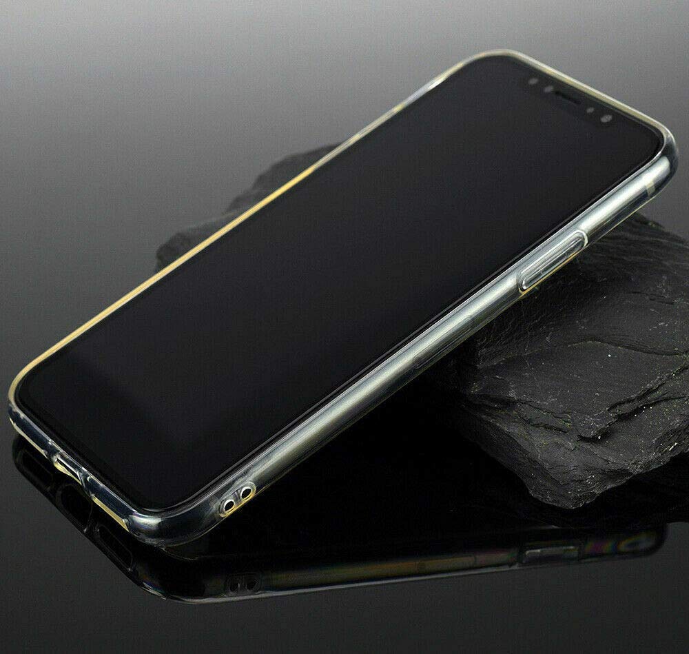 TPU Silicone Case Compatible with Sony Xperia 1 II 2 (2020) Transparent Black