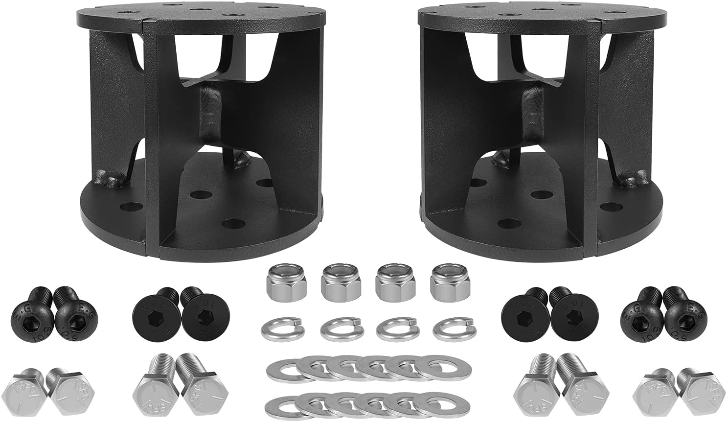 52440 Air Spring Spacers 4” Lift Spacers Straight Compatible with Most Air Spring Lift Kits