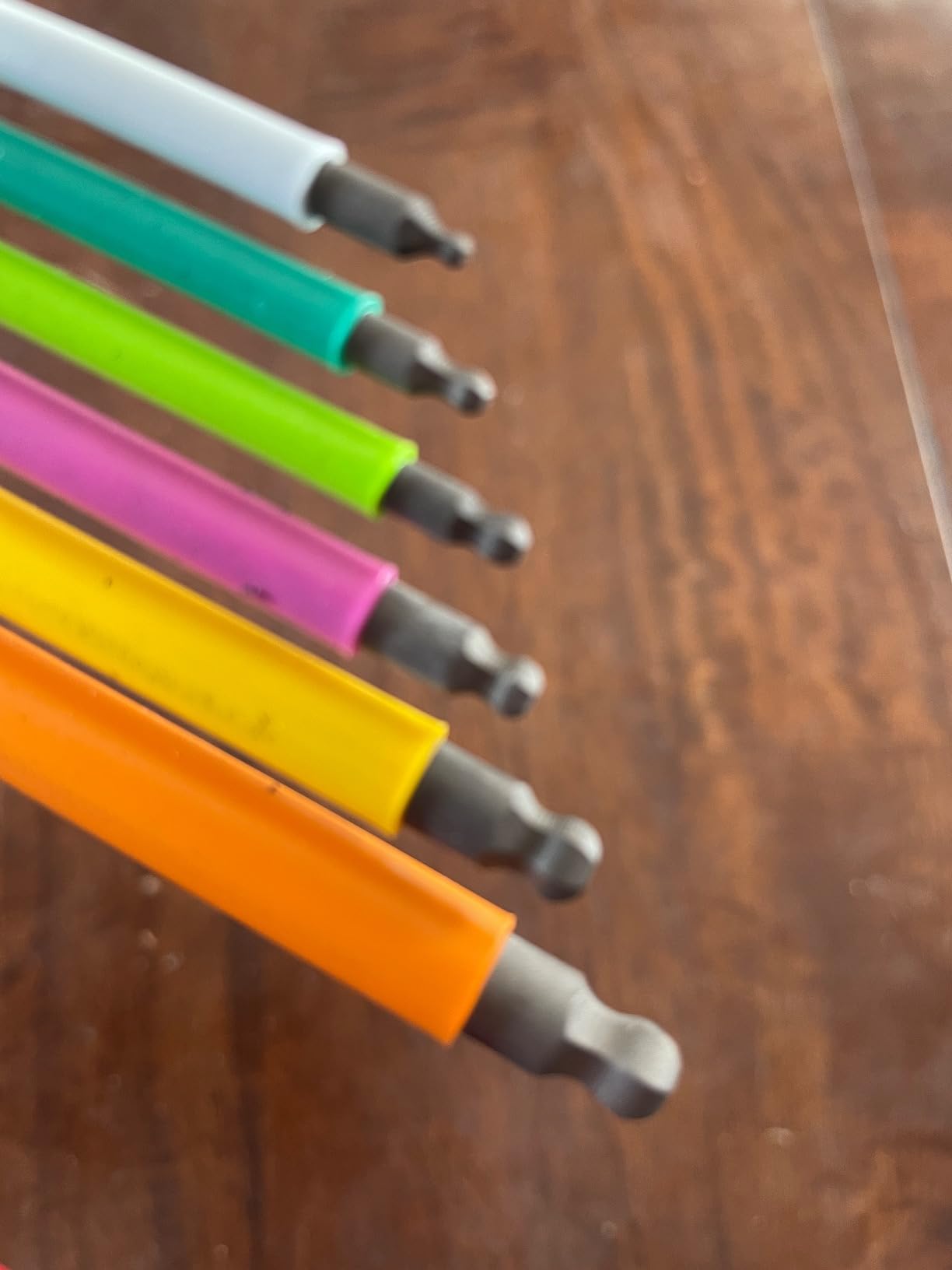 Wera Tools 05073593001 950 SPKL/9 SM N SB Long ARM HEX Key Set, One Size, Multi photo review