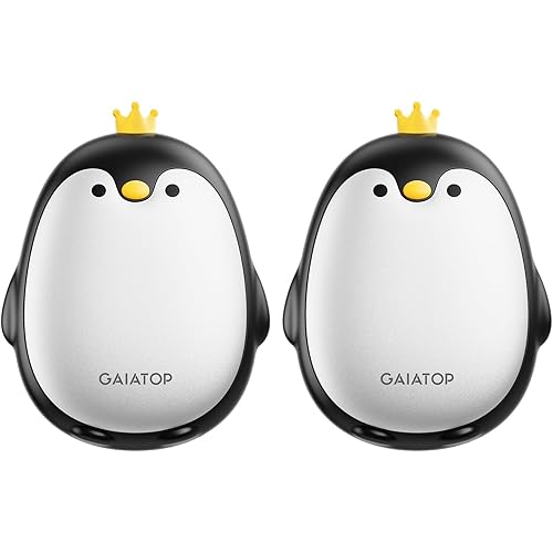 2-Pack Gaiatop Rechargeable Magnetic Hand Warmers