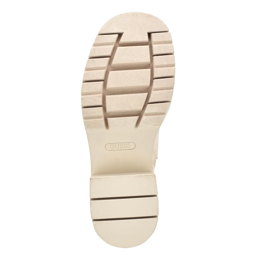 Amazon.com | GUESS Women's JUEL Ankle Boot, Chic Cream 150