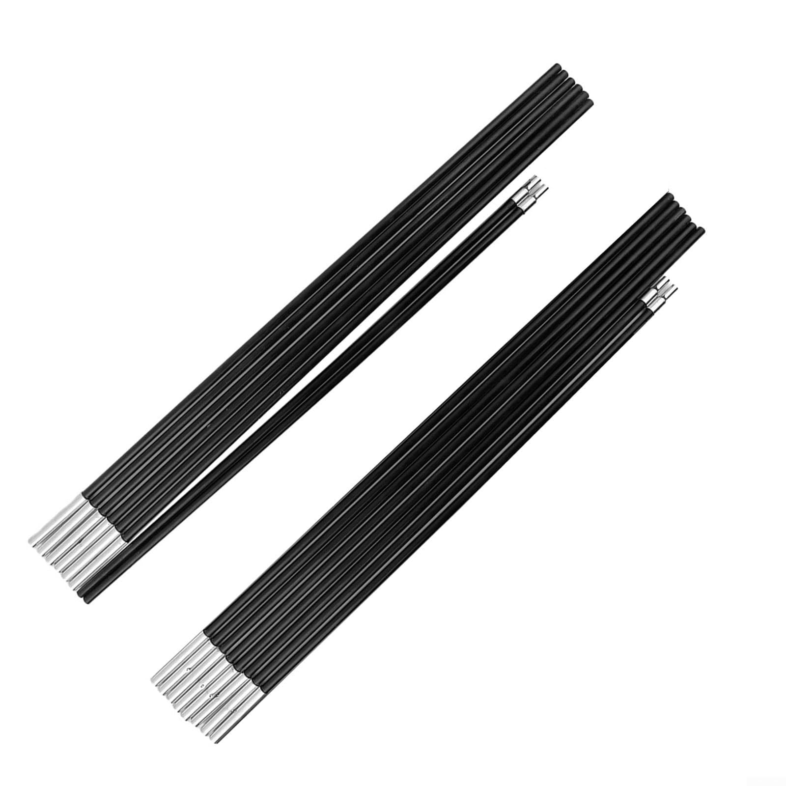 Tent Poles,Fiberglass Camping Tent Pole Bars,Fiberglass Tent Pole Replacement Fibreglass Pole Kit,Outdoor Support Rods Awning Frames Kit (4.48)