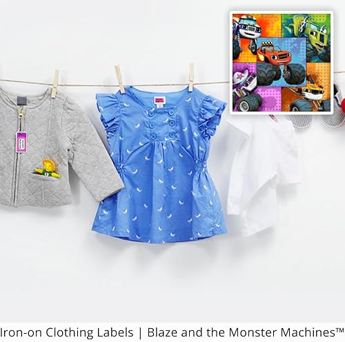 Blaze and The Monster Machines El paquete de ropa personalizado incluye etiquetas adhesivas para planchas y bolsas para niños, impermeables y Blaze and The Monster Machines El paquete de ropa personalizado incluye etiquetas adhesivas para planchas y bolsas para niños, impermeables y