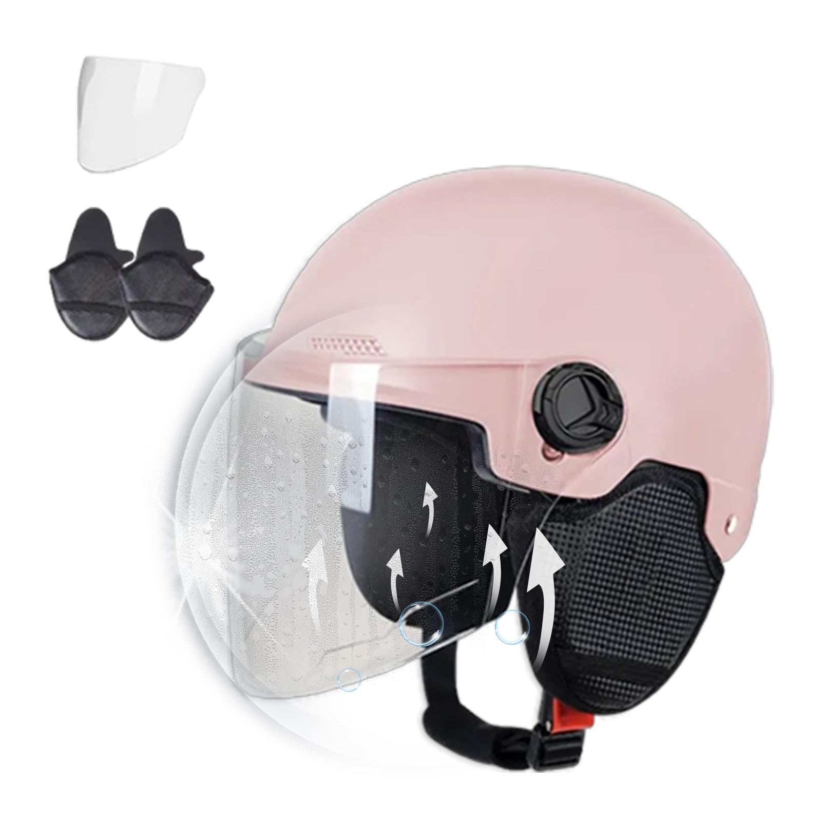 Adult Bike Helmets - Electric Scooter Helmet, Skate Helmet Men, Electric Bike Helmet High Protection, Electric Bike Helmet, Youth Visor Bicycle Helmet