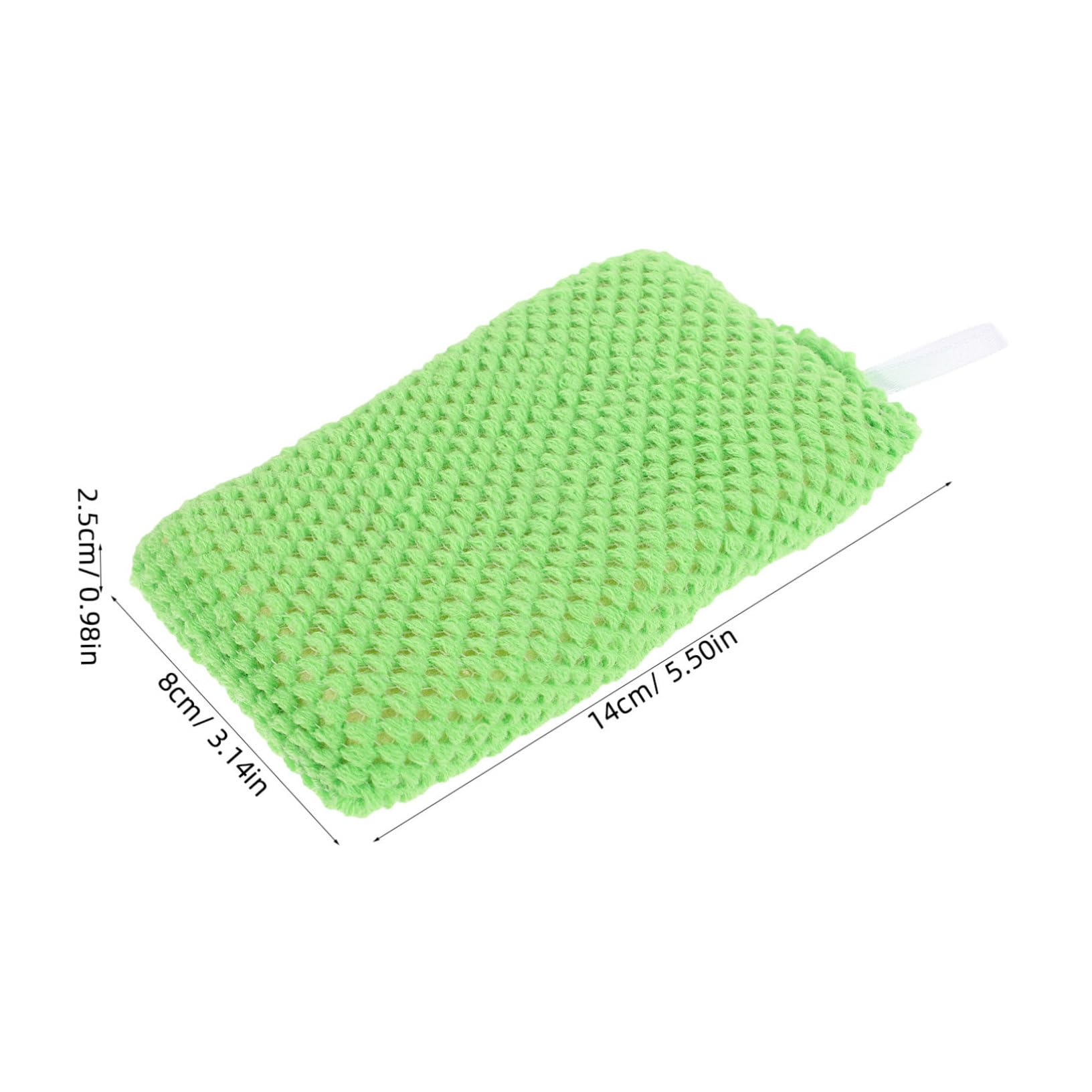 NOLITOY Cleaning Sponge Dishwashing Sponge Scrubber Kitchen Dish Cloth Decontamination