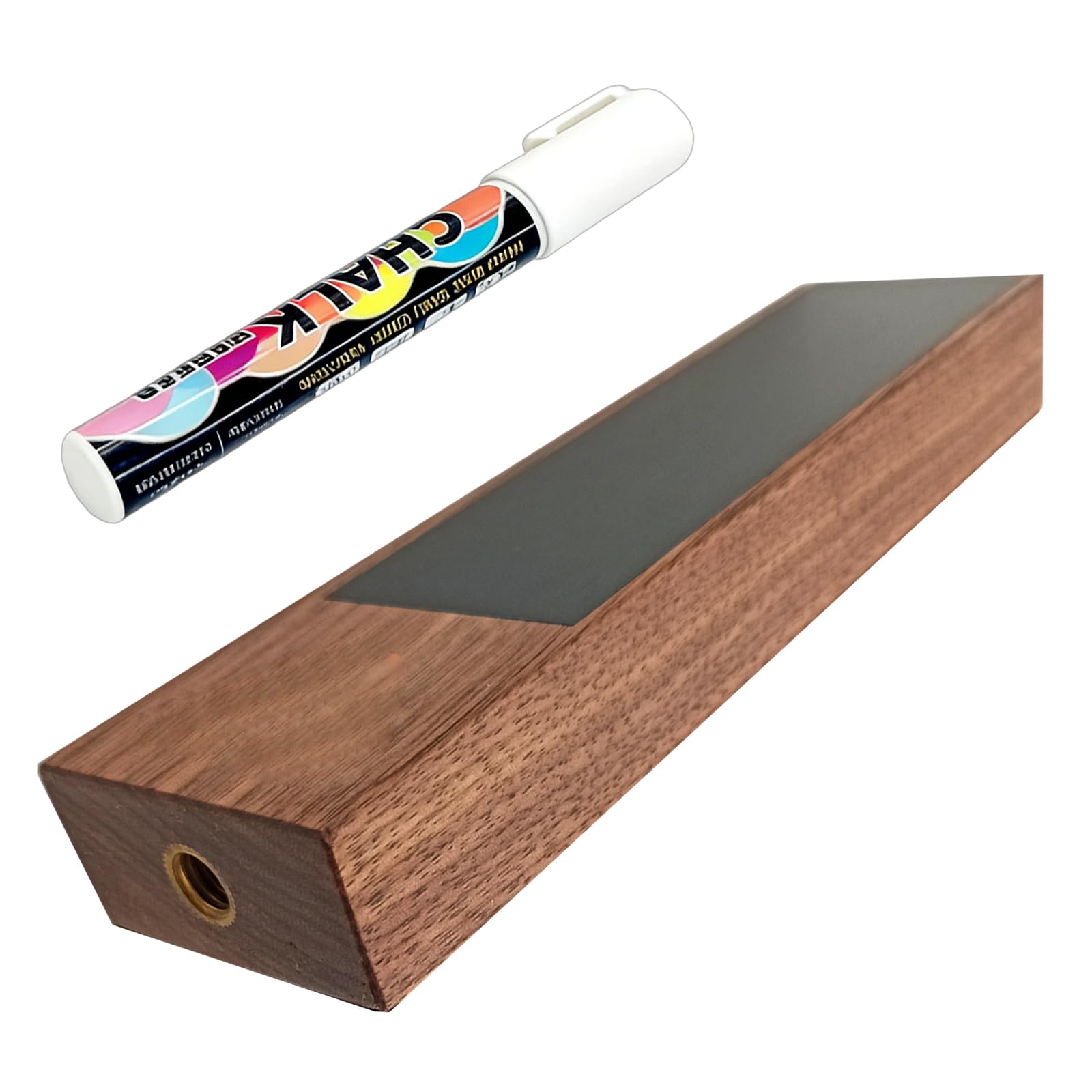 jiingekk Wooden Chalkboard Tap Handle Keg Faucet for Kegerators Fit Brewery Restaurant Wedding Home Brewing Decor Tap