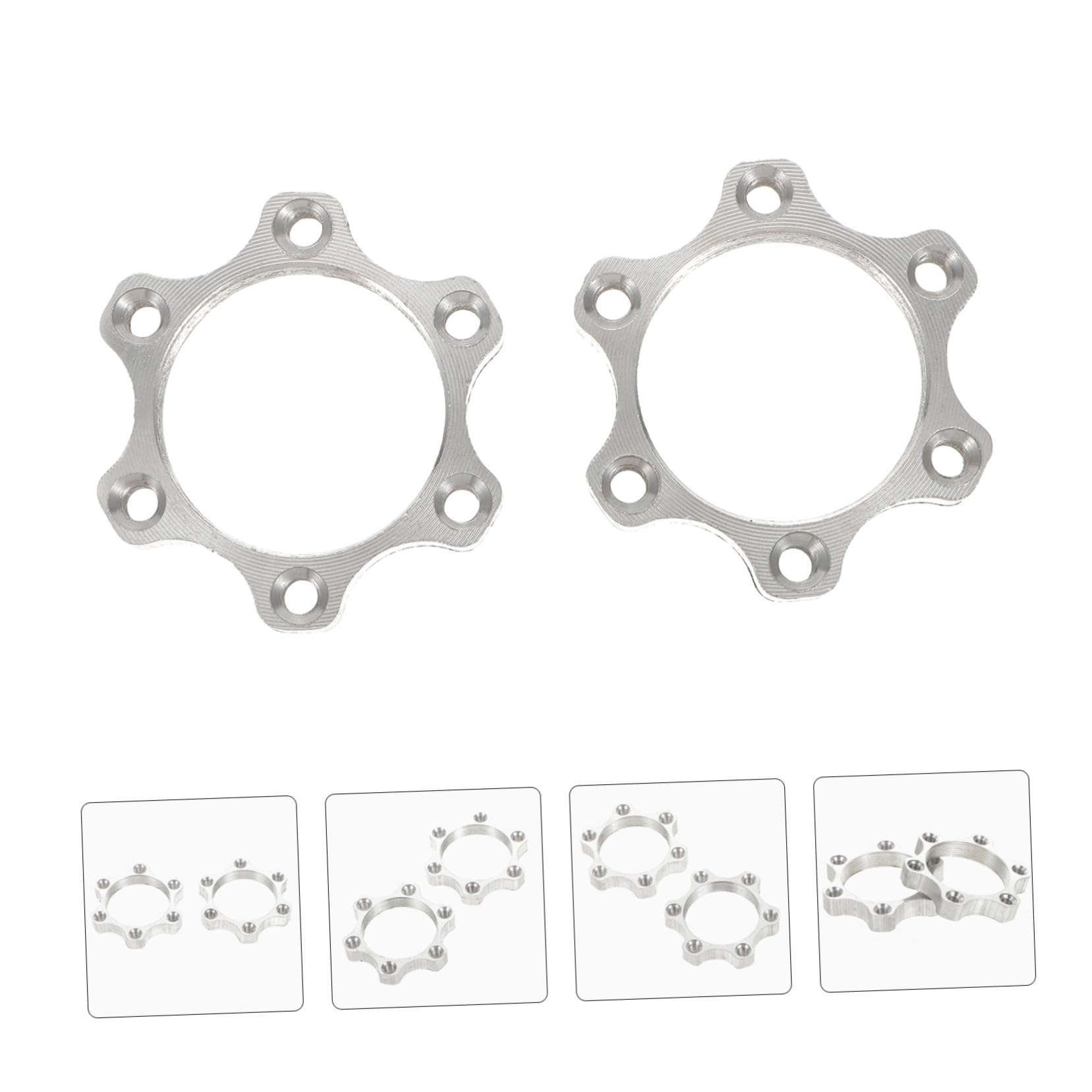 GRIRIW Scheibenbremsen Adapter 2er Set - Für Mountainbike Bremsscheibenbefestigung