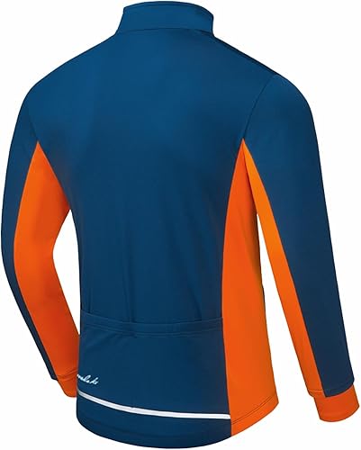 Miniatura 2 de Przewalski - Chaqueta de ciclismo para hombre, chaqueta para correr, térmica, cortavientos, transpirable, reflectante, cortavientos