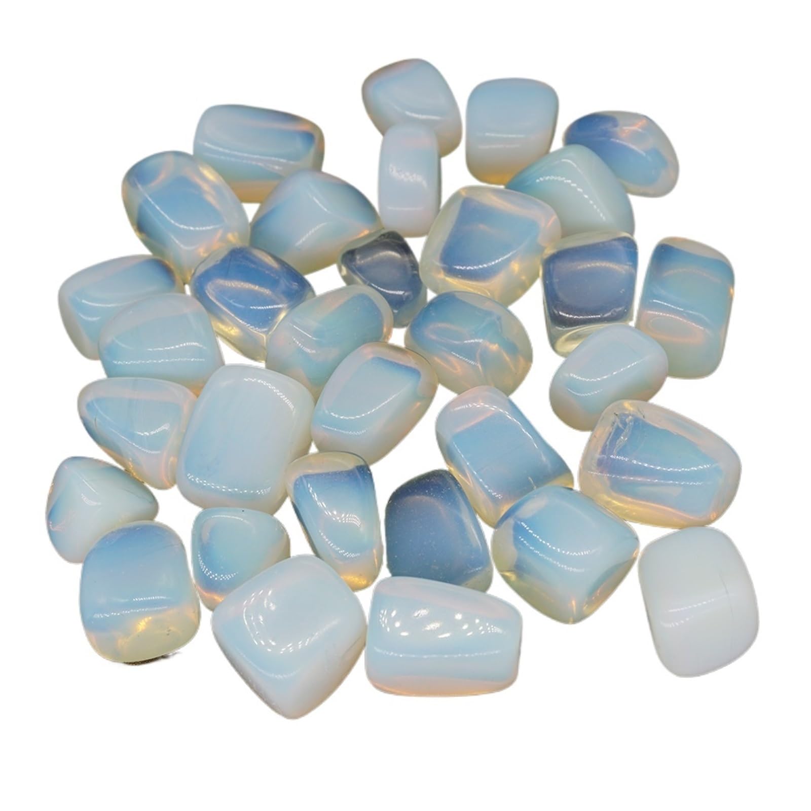 aquarium dekosteine steine Kristallexemplar-Material, Reiki-Trommelstein, Naturstein, Aquarium-Dekoration, Edelstein for Schmuckherstellung, Handwerk(500g)
