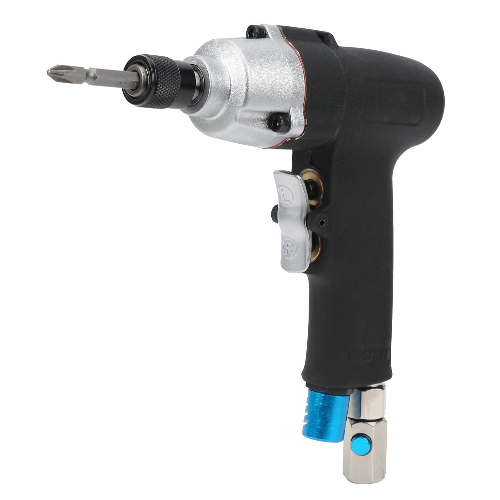 Aramox Cacciavite Pneumatico Tipo Cacciavite Pneumatico YC-305P1 40N-m 12000rpm Doppio Martello Coppia Regolabile CW CCW per Assemblaggio di Mobili Lavori Elettromeccanici Fai-da-te (stile giapponese)