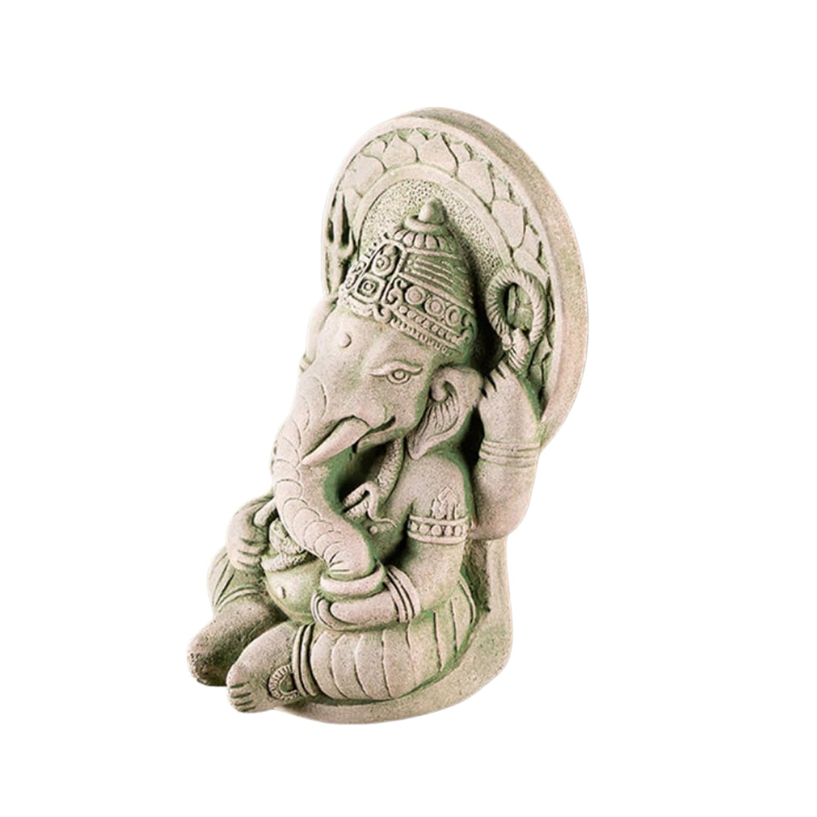 YXCQHZM God Lord Ganesha Statue - Ganesh Buddha Statue - Outdoor Garden Elephant Statue Decoration (small size)