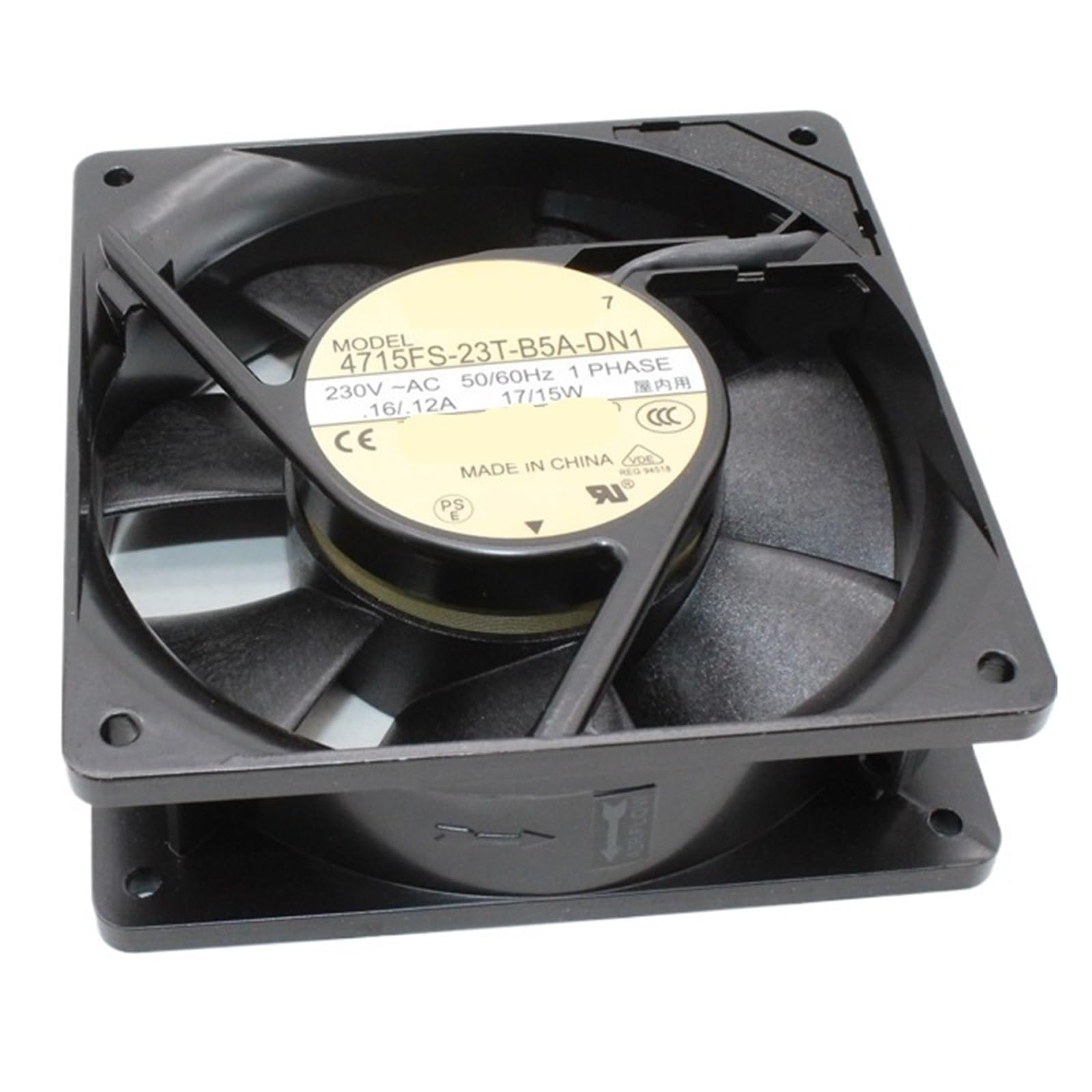 YMUGUEGH 4715FS-23T-B5A-DN1 120mm 1238 Fan AC 230V 0.16A/0.12A 17/15W Cooling Fan