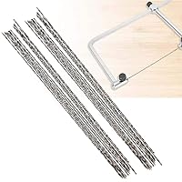 Vista 1 de 12 hojas de sierra de desplazamiento con dientes en espiral para cortar madera, metal, plástico, corte tallado para Bosch, etc. (4#)