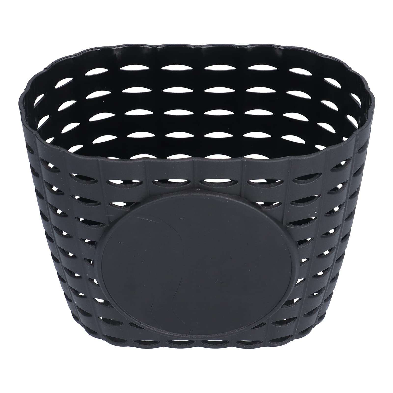 Children Bike Basket Car Basket Plant Basket Hanging Basket Christmas Thickened Shopping Basket Plastic for Gifts Stroller Thickened Plastic Chests Trunks (Black)