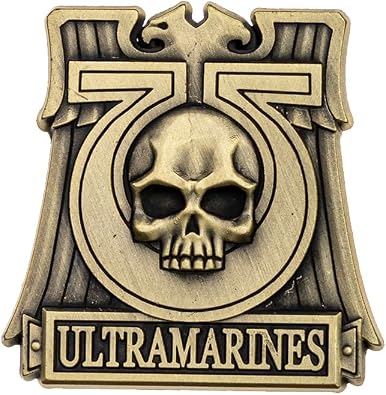 Starforged Ultramarines Brooch Son of Guilliman Recruit Badge Kill Team Warhammer 40K Accessories