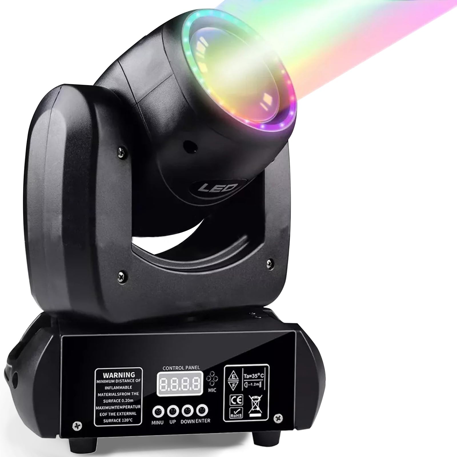 Projecteur de scène LED 200W rotatif pour dynamiser l'ambiance des pistes de danse
