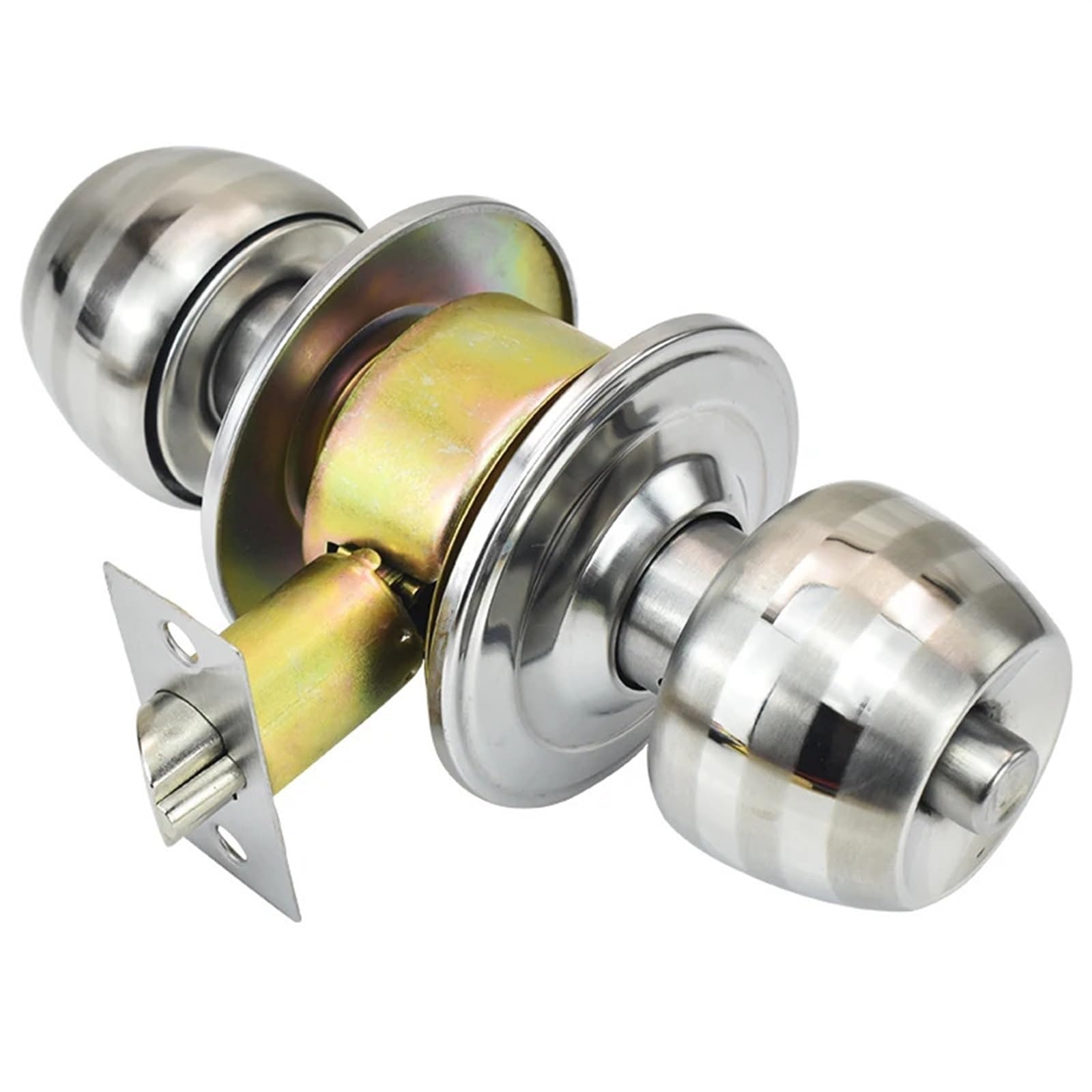 Boutons de porte ronds en acier inoxydable pour l'intimité de votre chambre
