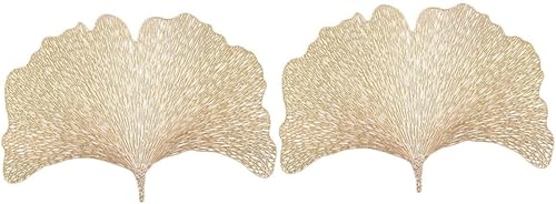 HOMSFOU 4 manteles individuales antideslizantes para decoración de boda, decoración de mesa de comedor, manteles individuales de fiesta de Navidad,