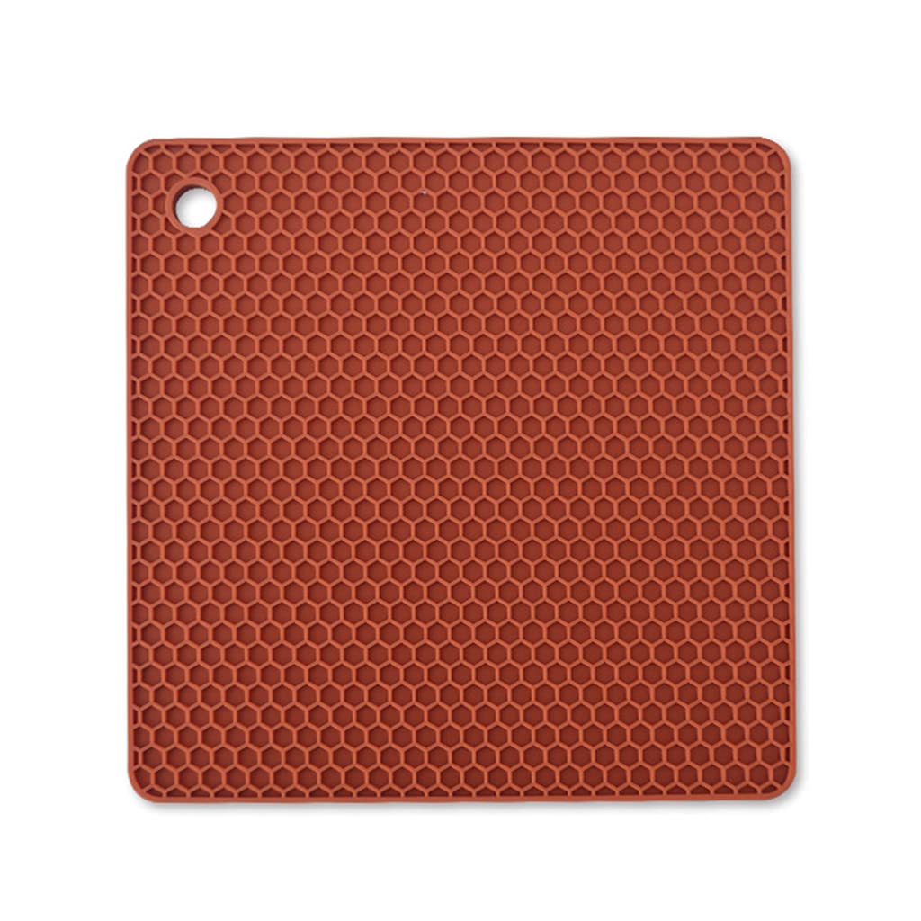 Keaiduoa Silicone Trivet Mat Hot Pan Pot Holders Non-slip Drying Pad Heat Resistant Placemat for Kitchen Tables Counter Oven Microwave