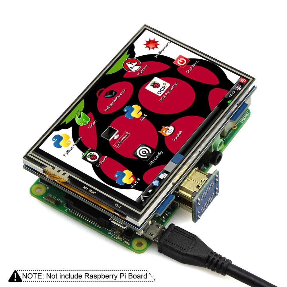 ラズパイ用3.5インチCRT風液晶モニター Amazon.co.jp: ELECROW 3.5インチ モバイルモニター Raspberry Pi用