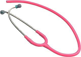 Stethoscope Tubing by Truaevum - Compatible Replacement Kit fits Littmann(r) Standard Edition(r) Stethoscope - Single Bore Tube Binaural K5 Pink