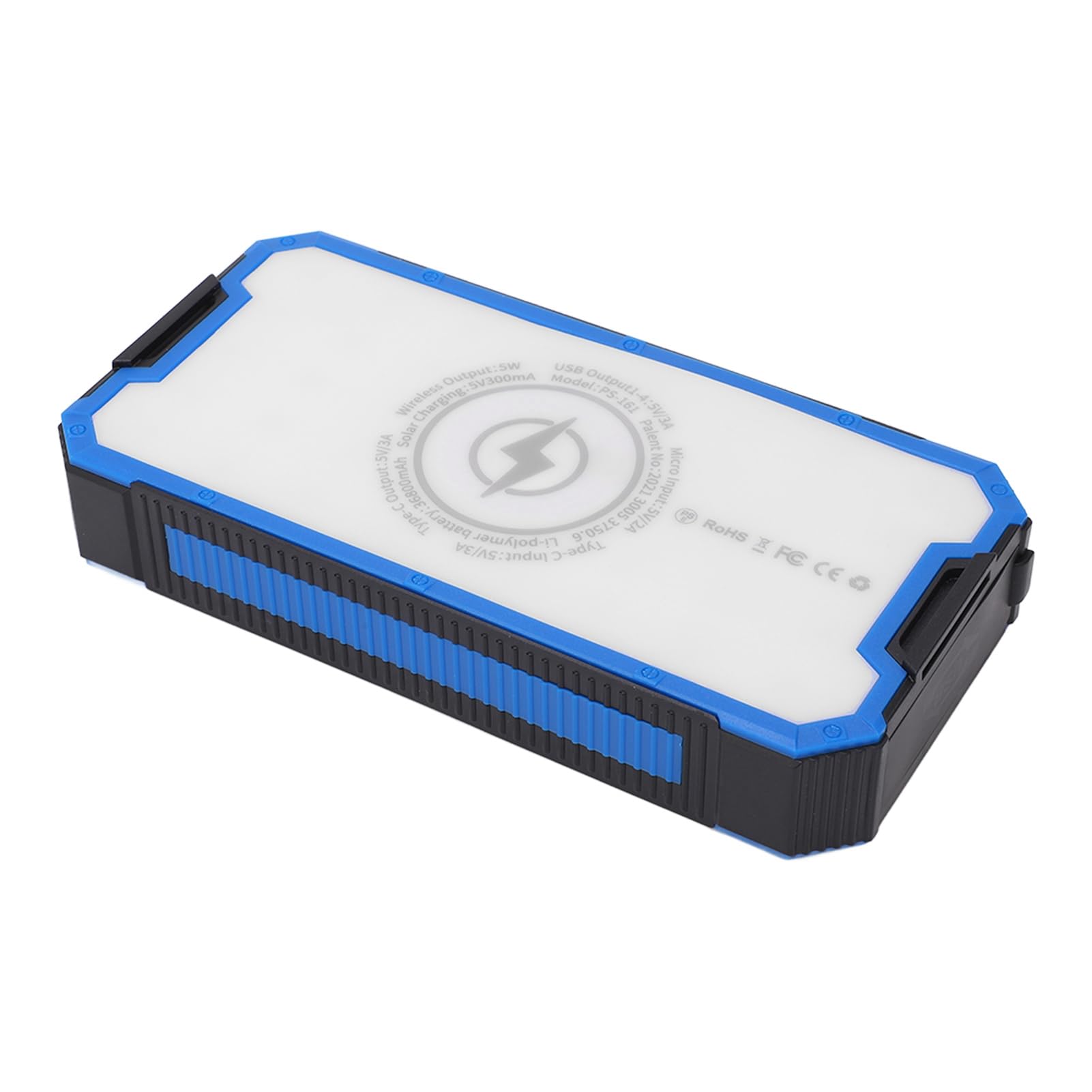 Cuifati Chargeur Solaire 36800mAh Batterie Externe avec 4 Sorties USB