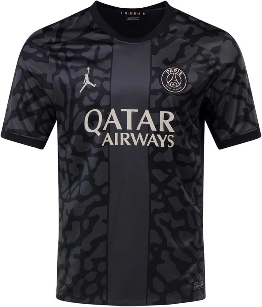 4th Kit Maillot Psg Fifa 21 Paris Saint Germain Black Jersey 2025