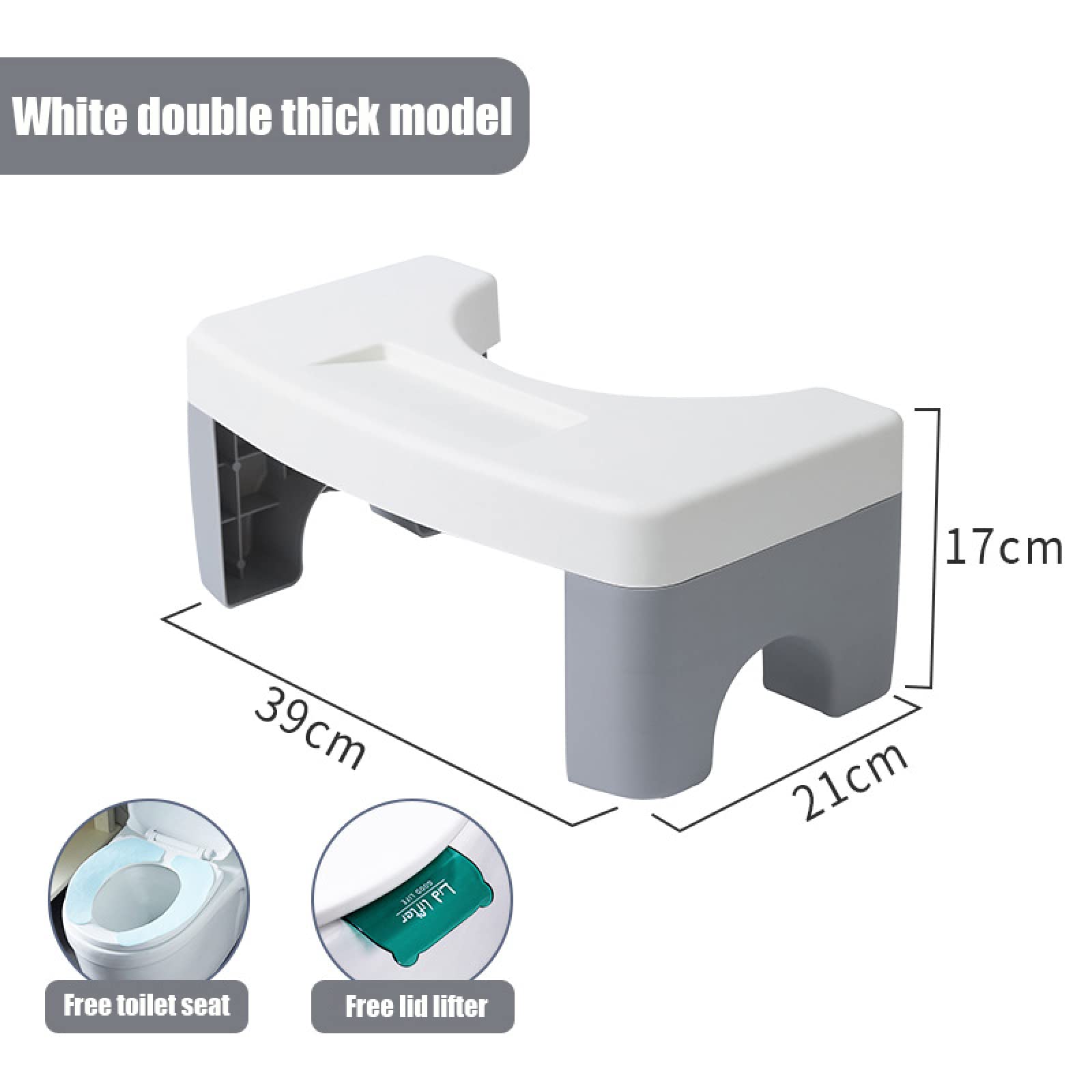 Sgabello WC CEWROM Con Massaggio Plantare | Postura Ideale Per Una Digestione Sana