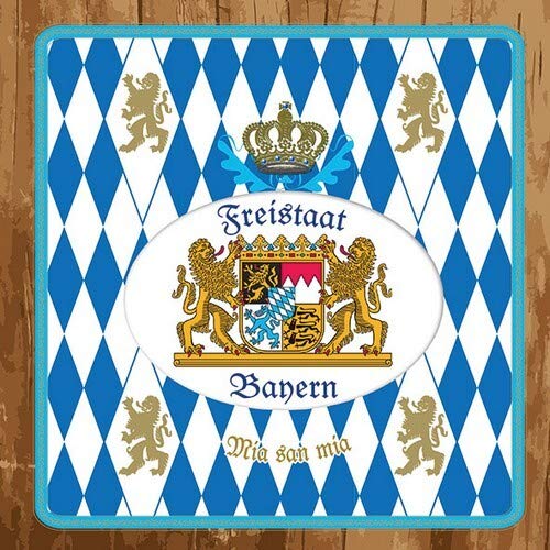 20 Servietten Mia san Mia | Bayern | bayrisch | Oktoberfest 33x33cm Cover
