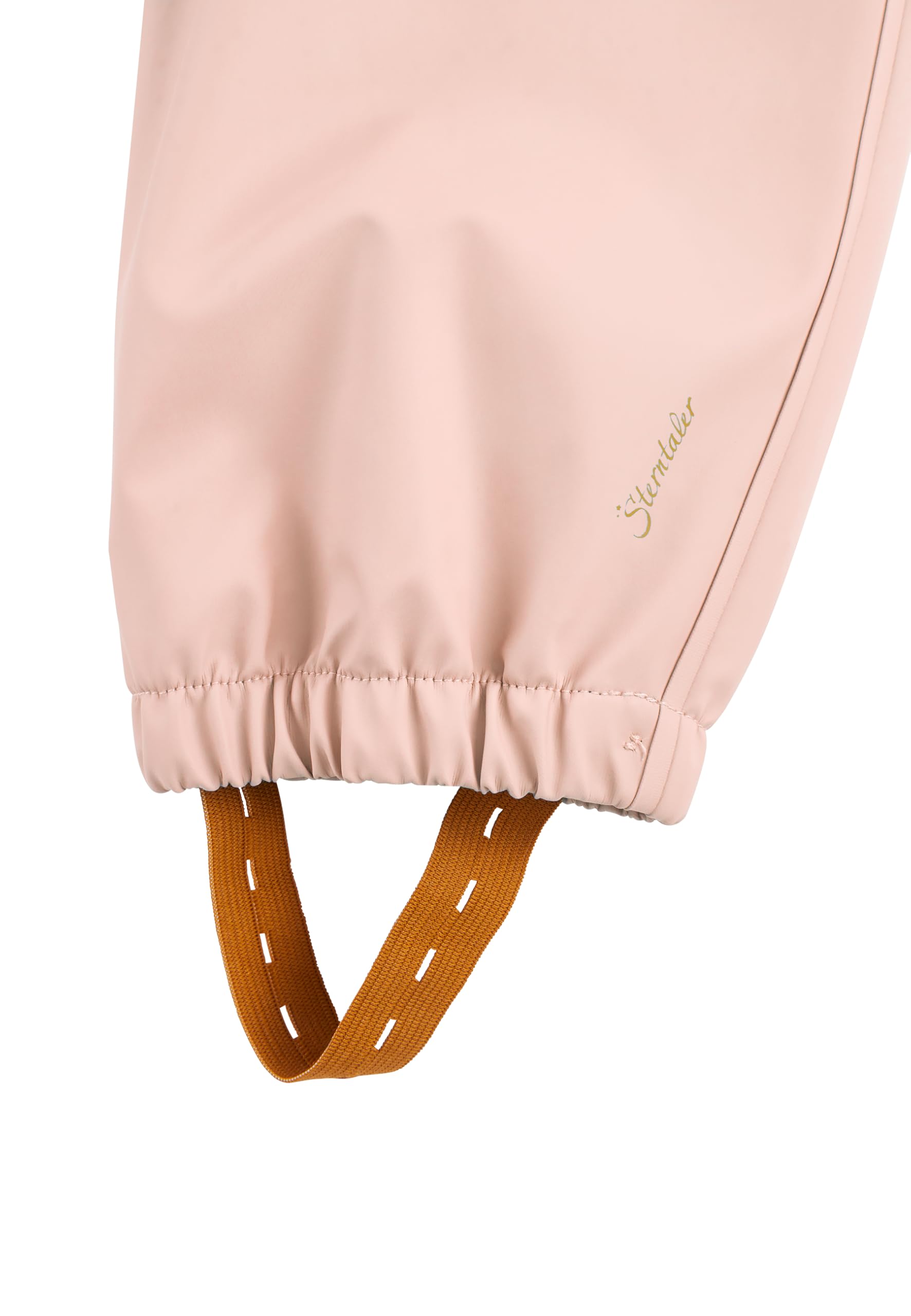 Sterntaler Regenhose ungefüttert Uni - Kinder Regenhose wasserdicht - Mädchen Matsch- und Buddelhose ohne Latz mit verschweißten Nähten - robuste Regenbekleidung - zartrosa, Größe 98