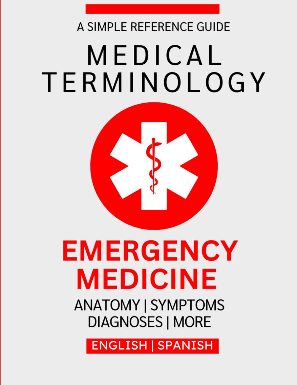 Emergency Medicine Medical Terminology Guide (English & Spanish)