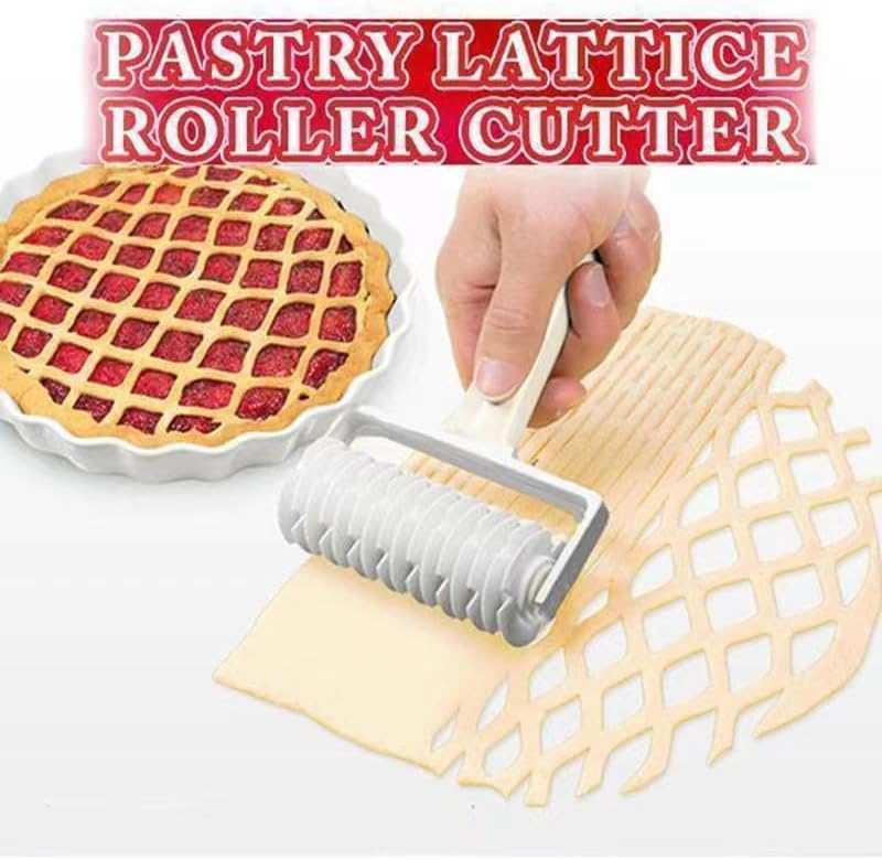 Miniatura 5 de Placa de seda para pizza, cortador de rodillos de celosía, pastel de pizza, rodillo de masa de galletas, celosía para el hogar, herramientas de