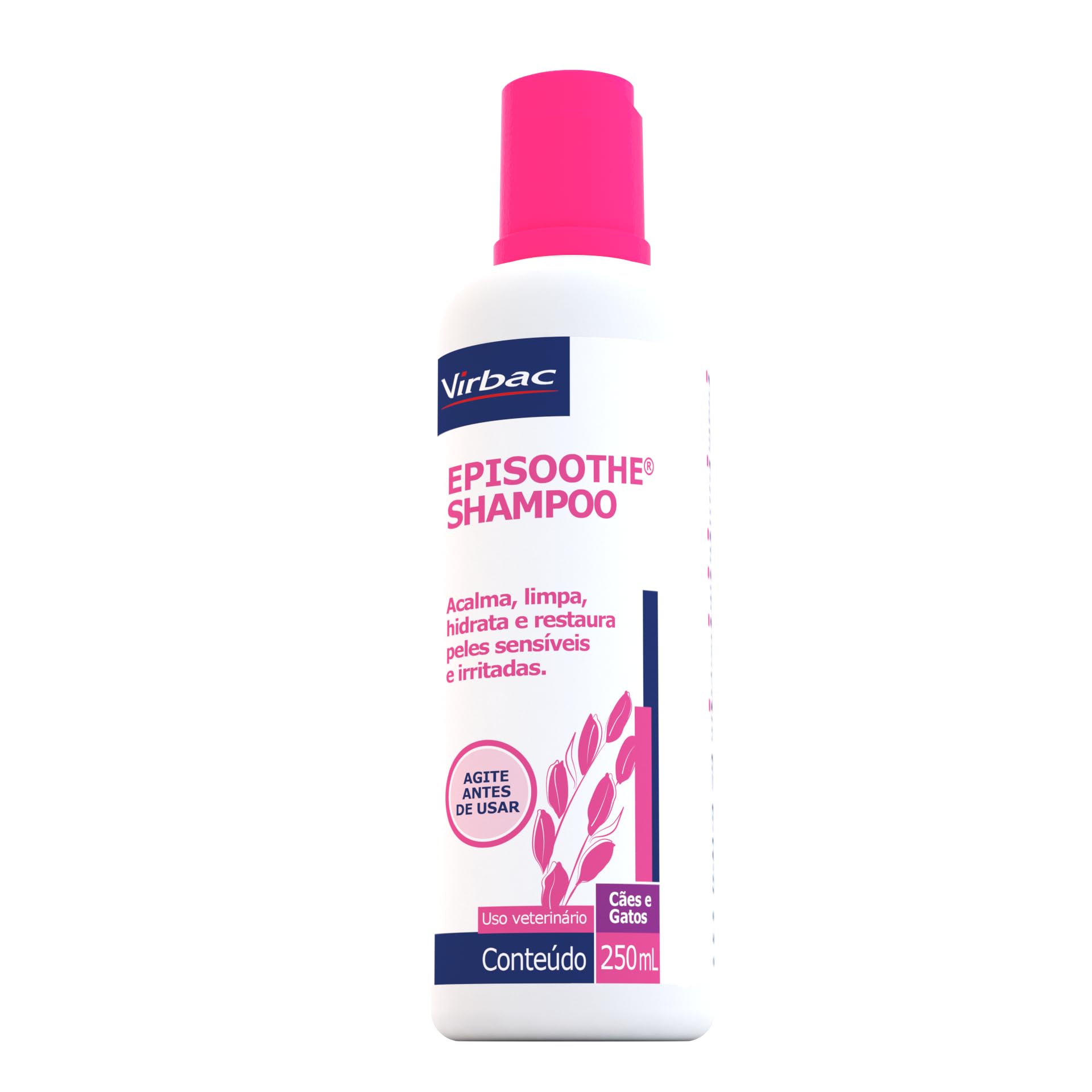 Virbac Episoothe Shampoo Tratamento Peles Sensíveis e Irritadas