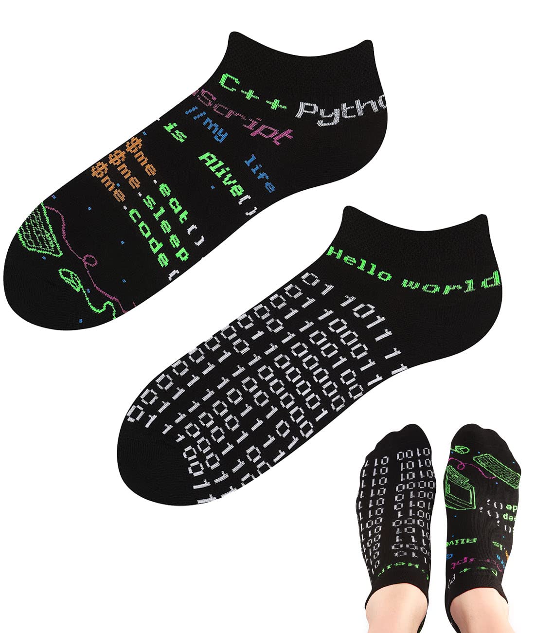 TODO Colours Lustige Socken mit Motiv - Mehrfarbige, Bunte, Verrückte für die Lebensfreude