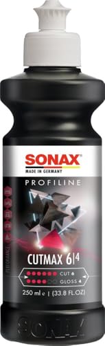 SONAX PROFILINE CutMax Pasta de lijado altamente abrasiva (250 ml), elimina rayas e inclusiones, sencillo en el procesamiento | N.° 02461410