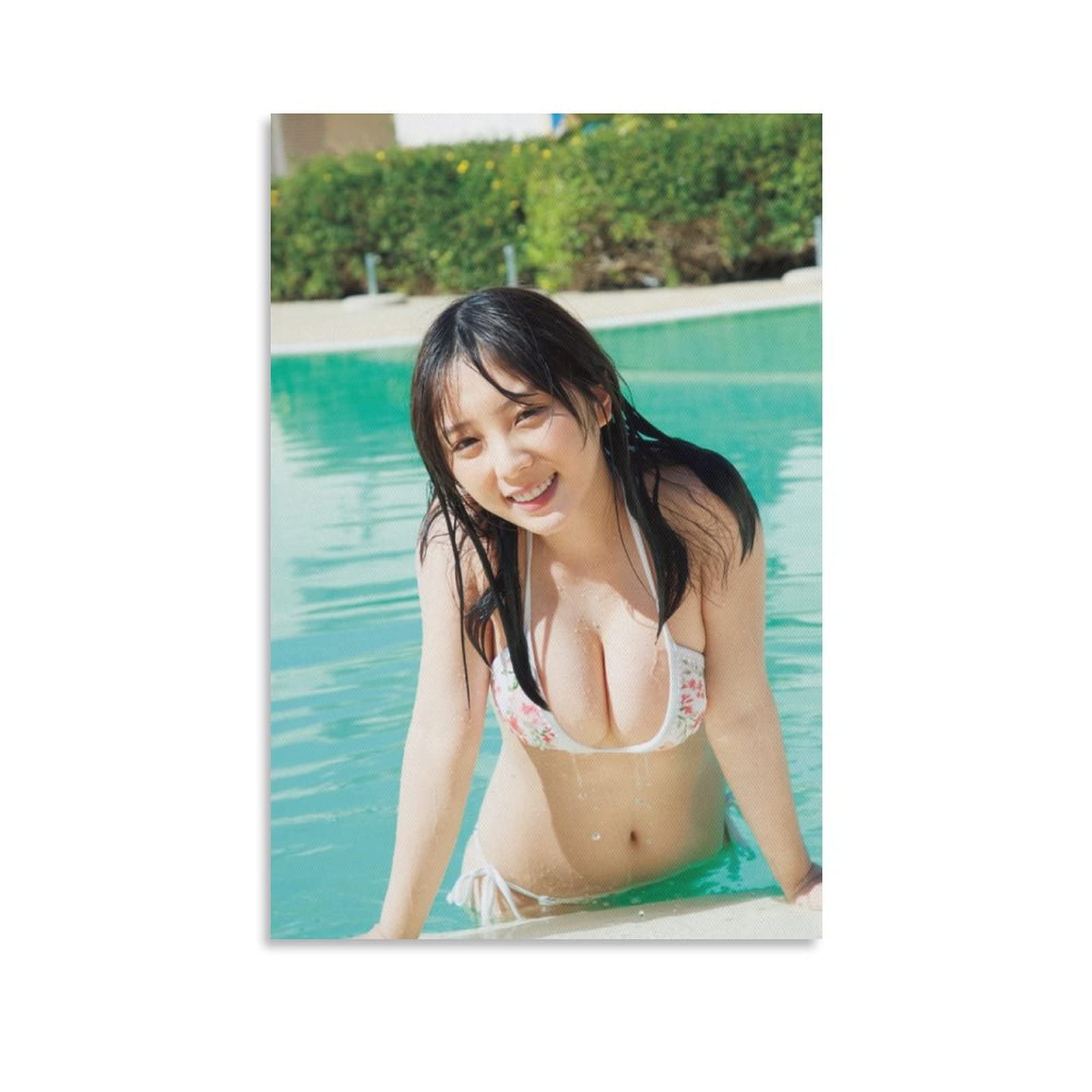 Amazon.co.jp: 与田祐希 写真ポスターセクシー可愛い水着画像 部屋飾り