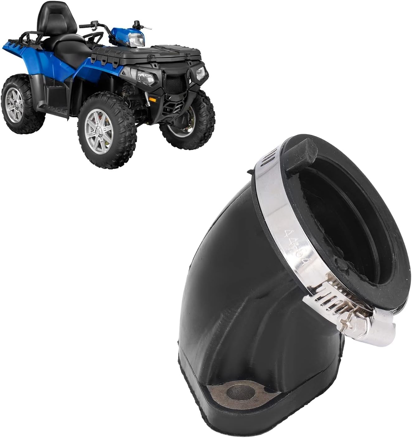 Giunto del Collettore di Aspirazione del Carburatore Aramox, Cuffia del Collettore di Aspirazione del Carburatore 3085809 Sostituzione per Sportsman 500 HO 2001‑2013