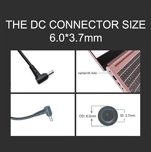 Miniatura 6 de New 150W AC Charger Fit for Asus Rog ADP-150CH B A18-150P1A Strix G531GT G531GD G731GT FX505 FX505D FX505GT FX505DT FX705DD FX705DT FX705DU 20V 7.5A