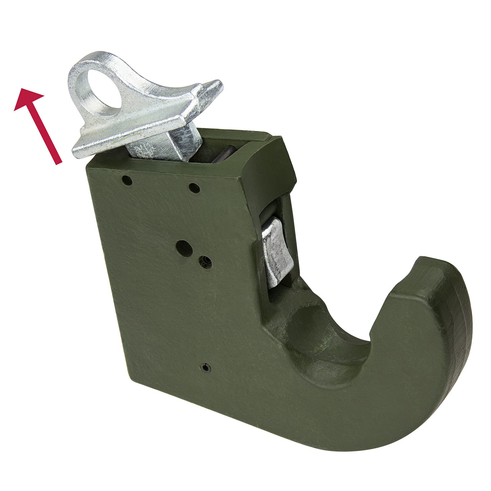 Traktor Schlepper Schnellkuppler - Anbausatz Kat. II 2 klein Unterlenkerfanghaken links/rechts/Fangkugel mit Schale/Stabilisierungsring/Steuerkette/Betätigungskette/Distanzring