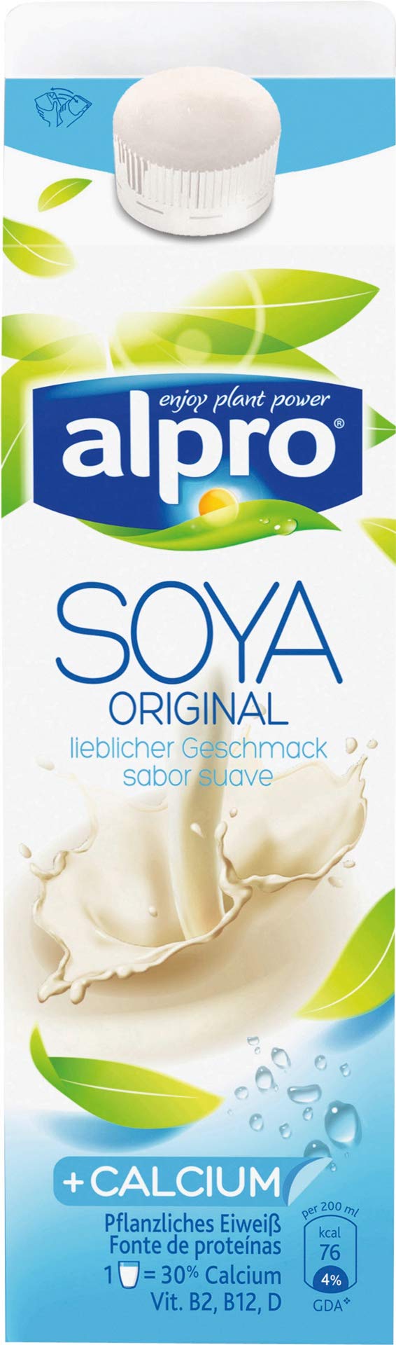 ALPRO Soya Drink Original with Calcium 100% Vegetable Based – 1 Litre
