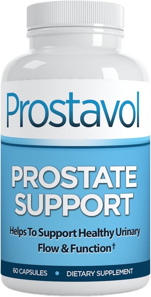 Prostate Supplement- Saw Palmetto & Beta Sitosterol plus 33 Herbs | Reduce Frequent Urination and Bathroom Trips, Supports Urinary Health and Better Sleep by Prostavol (60 Capsules) - 30 Servings
