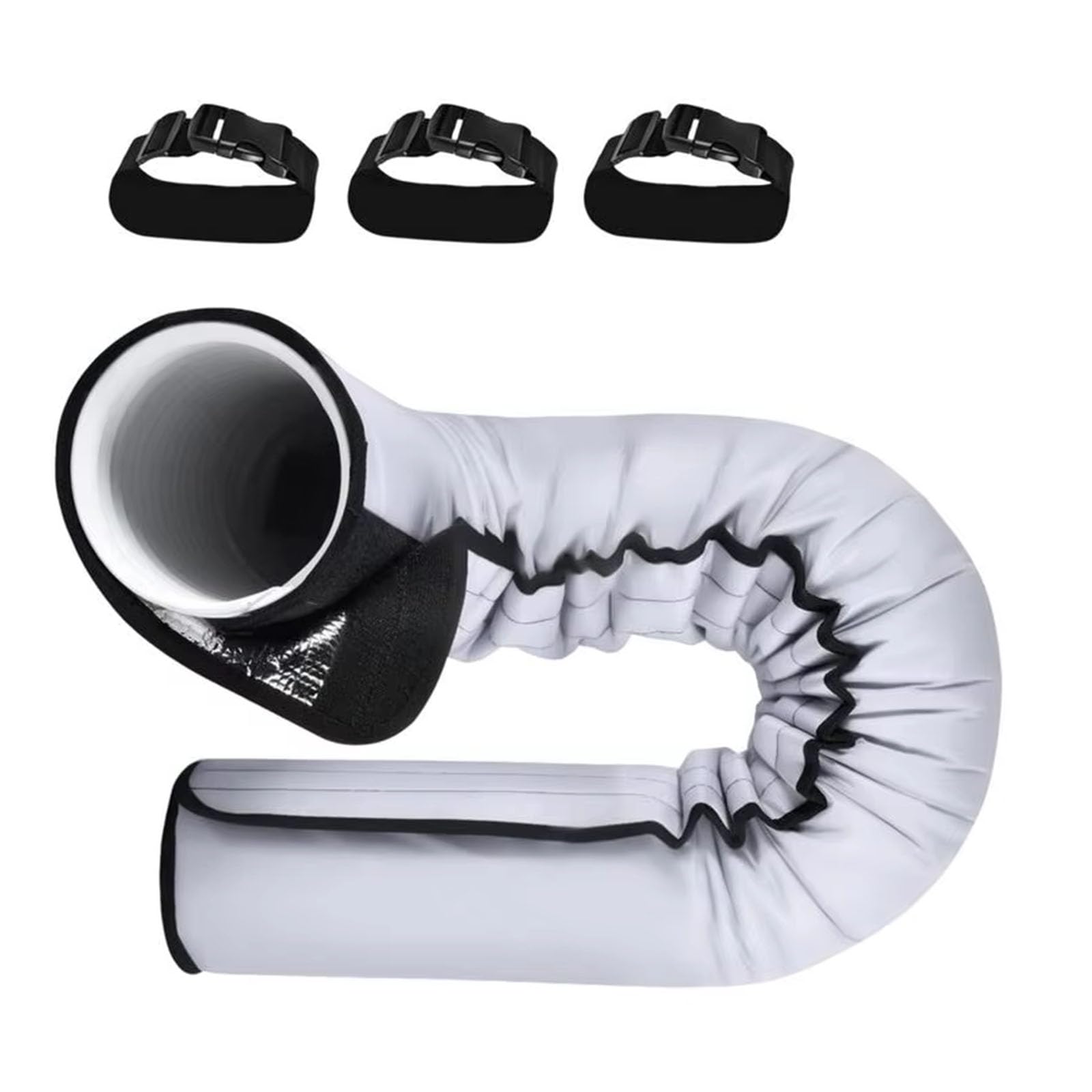 Multipurpose Aircon Exhaust Hose Protector Insulated Sleeve Heat Retention Air Conditioning Duct Vent Covers Accessories Heat Retention Aircon Hose Insulation Sleeve