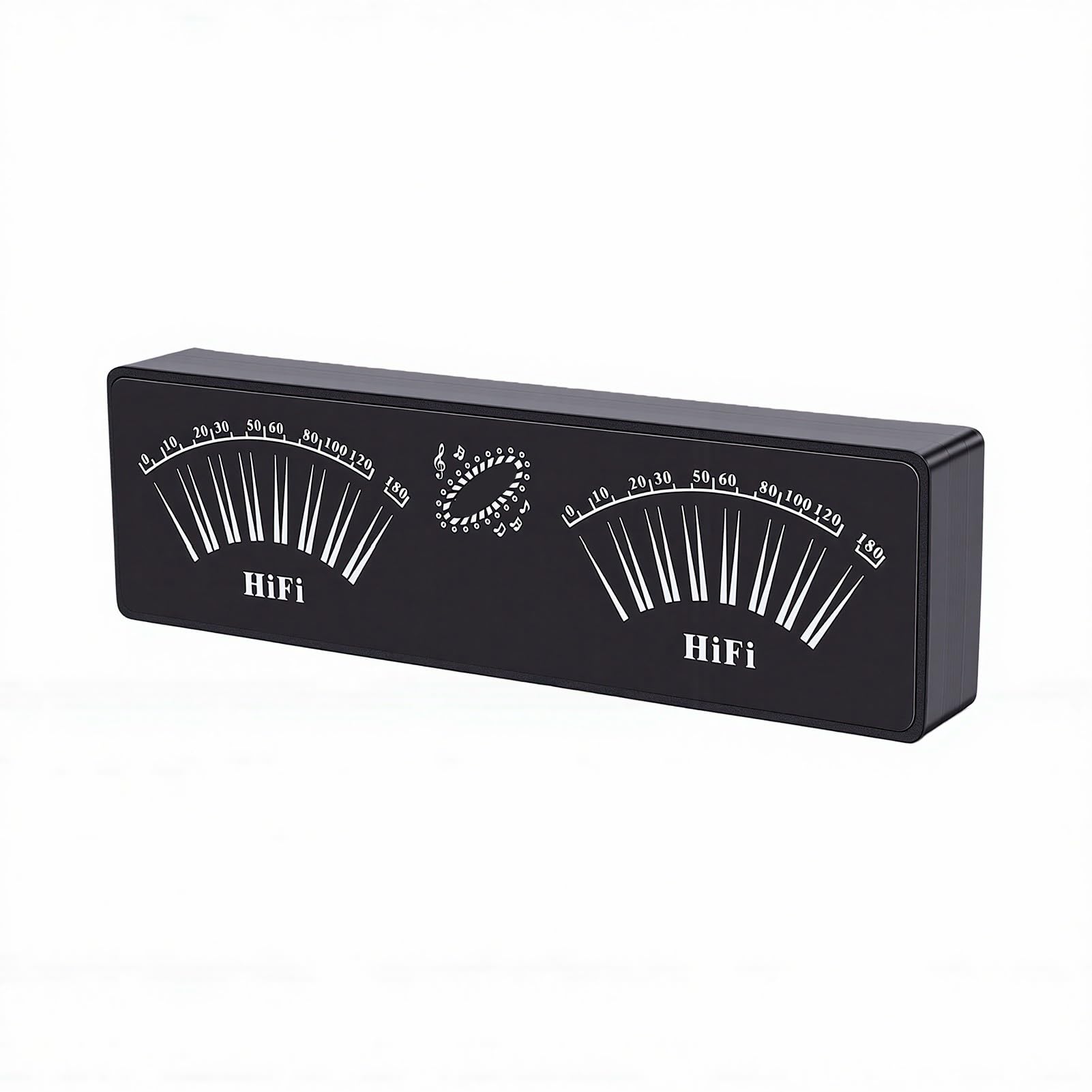 Analizzatore di Spettro, Indicatore del Livello Sonoro con Display del Ritmo Musicale a LED con Controllo Vocale e Ingresso da 3,5 Mm, Ideale per Decorazioni per la Scrivania, Interni di